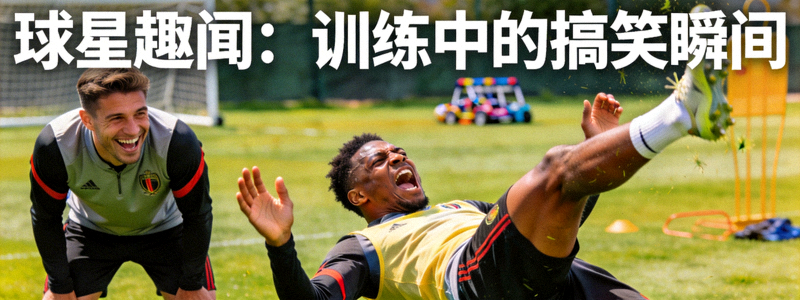 球星趣闻图片 - 球员在训练中搞笑的瞬间